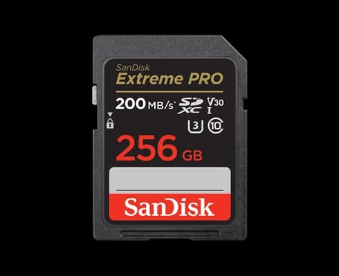 SanDisk Extreme PRO SD 256GB