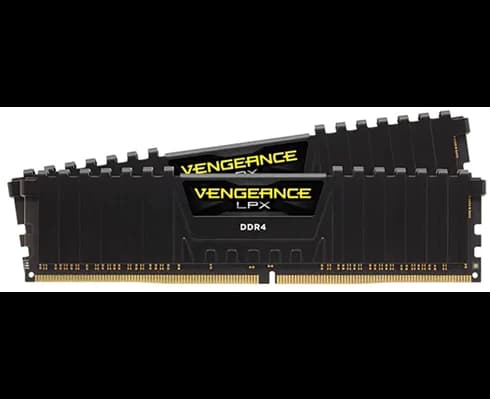 Corsair Vengeance LPX Black DDR4 2666Mhz 32GB (2x16GB) CMK32GX4M2A2666C16