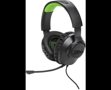 JBL Quantum 100 Xbox Wired Over-ear Headset Black and Green