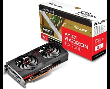 Sapphire Radeon RX 7600 Pulse 8GB