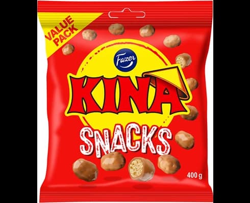 Fazer Kina Röd Snacks Value pack 400gr