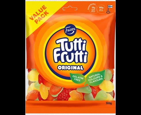 Tutti Frutti Original Value Pack natural 500gr