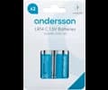 Andersson LR14 C Long Life Alkaline 2pcs