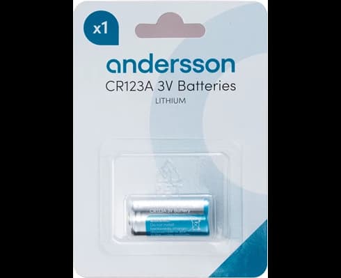 Andersson CR123A Lithium