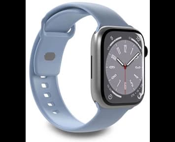 Puro Silicone watchband for Apple Watch 38–40–41 mm, light blue