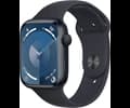 Apple Apple Watch Series 9 GPS 45mm Midnight Aluminium Case with Midnight Sport Band - M/L