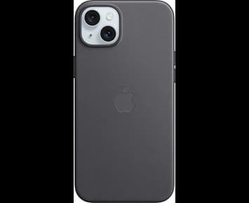 Apple iPhone 15 Plus FineWoven Case with MagSafe - Black