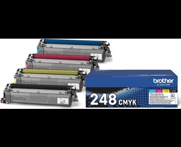 Brother TN248VAL Value-pack CMYK, 1K each toner