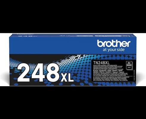 Brother TN248XLBK Black toner cartridge high yield, 3K