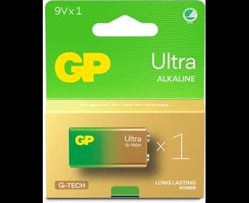 GP GP Ultra Alkaline 9V 1-p Svanenmärkt