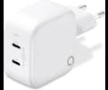 Andersson WLC-G2300 - Wall Charger PD 45W 2xUSB-C White