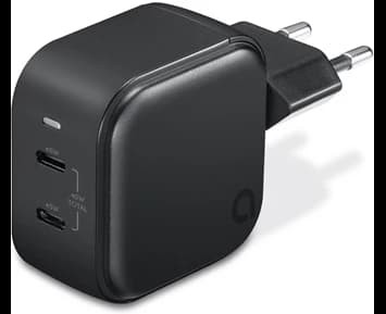 Andersson WLC-G2300 - Wall Charger PD 45W 2xUSB-C Black