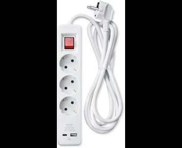 Andersson PWS-C2000 - Power Strip USB-A + USB-C 1,5M