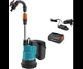 Gardena Pump för regnvattentunna 2000/2 18V P4A Set (2,5Ah batteri + standardladdare