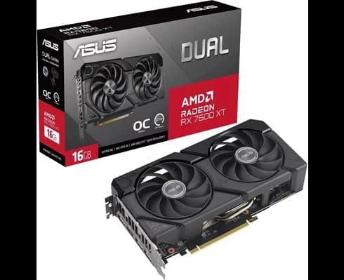 ASUS Radeon RX 7600 XT Dual OC 16GB