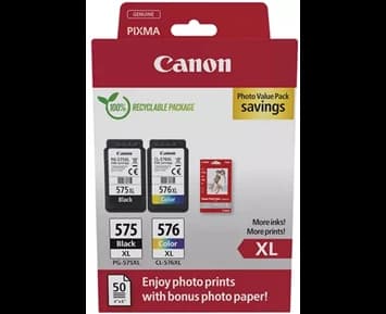 Canon PG-575XL/CL-576XL / 5437C006 High Paper Multipack