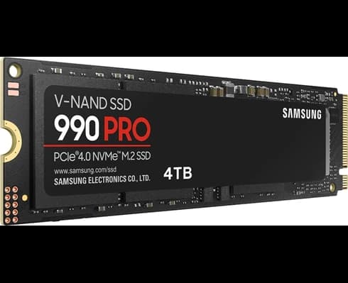 Samsung 990 PRO 4TB NVMe PCIe 4