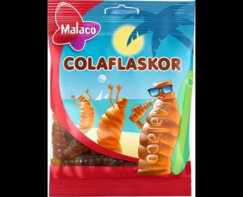 Malaco Colaflaskor 95g