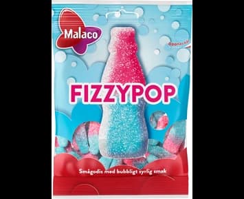 Malaco Fizzypop bag 95g