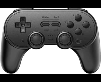 8BitDo PRO 2 Gamepad Hall Ed/Black