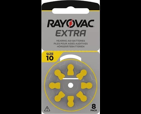 Rayovac Extra 10 gul, 8-pack