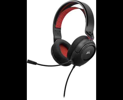 Corsair Corsair HS35 v2 Headset, Red