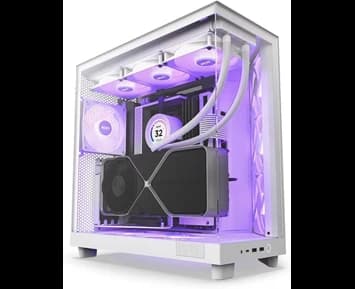 NZXT H6 Flow RGB Dual Chamber White 