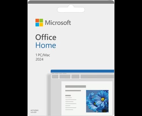 Microsoft Office Home and Student 2024 Swedish EuroZone 1 License Medialess