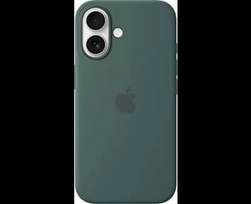 Apple iPhone 16 Silicone Case with MagSafe - Lake Green