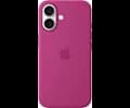 Apple iPhone 16 Silicone Case with MagSafe - Fuchsia