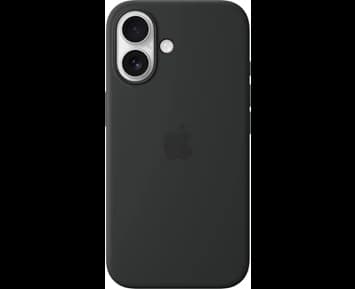 Apple iPhone 16 Silicone Case with MagSafe - Black