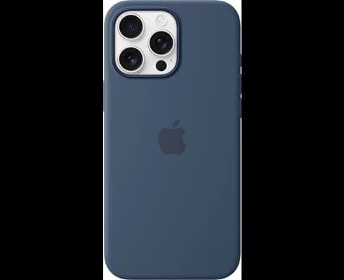 Apple iPhone 16 Pro Max Silicone Case with MagSafe - Denim