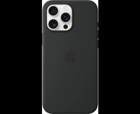 Apple iPhone 16 Pro Max Silicone Case with MagSafe - Black