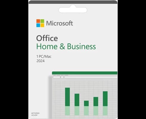 Microsoft Office Home and Business 2024 Swedish EuroZone 1 License Medialess