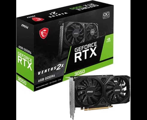 MSI GeForce RTX 3050 VENTUS 2X 6G OC