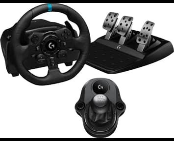 Logitech G923 SE Racing Wheel and Shifter Combo for PS5, PS4 and PC