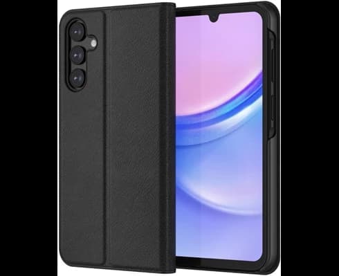 Defence Defence Black Folio Case  Samsung Galaxy A15 (4G)/A15 (5G)