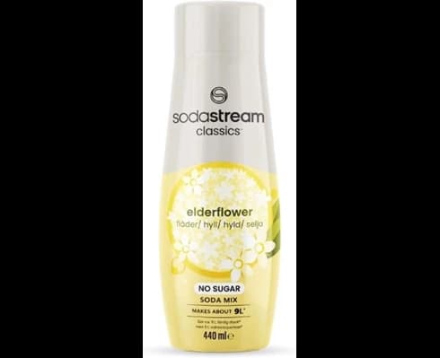 SodaStream Elderflower No Sugar