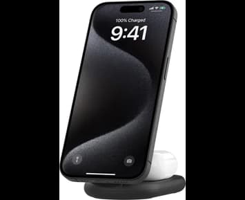 Belkin Belkin - 2-in-1 Magnetic Foldable Wireless Charger with Qi2 15W, black