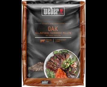 Weber Träpellets -  Ek 8kg