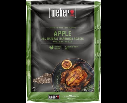 Weber Träpellets -  Äpple 8kg