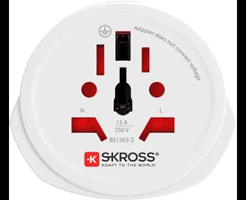 SKROSS Travel Adapter - World to Europe