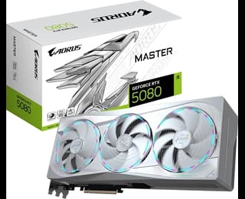 Gigabyte GeForce RTX 5080 Aorus MASTER ICE 16GB