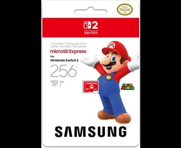 Nintendo Switch 2 Samsung microSD Express 256GB