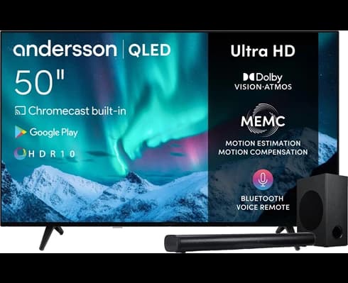 Andersson QLED5050UHD + SRS 2.4 - Black